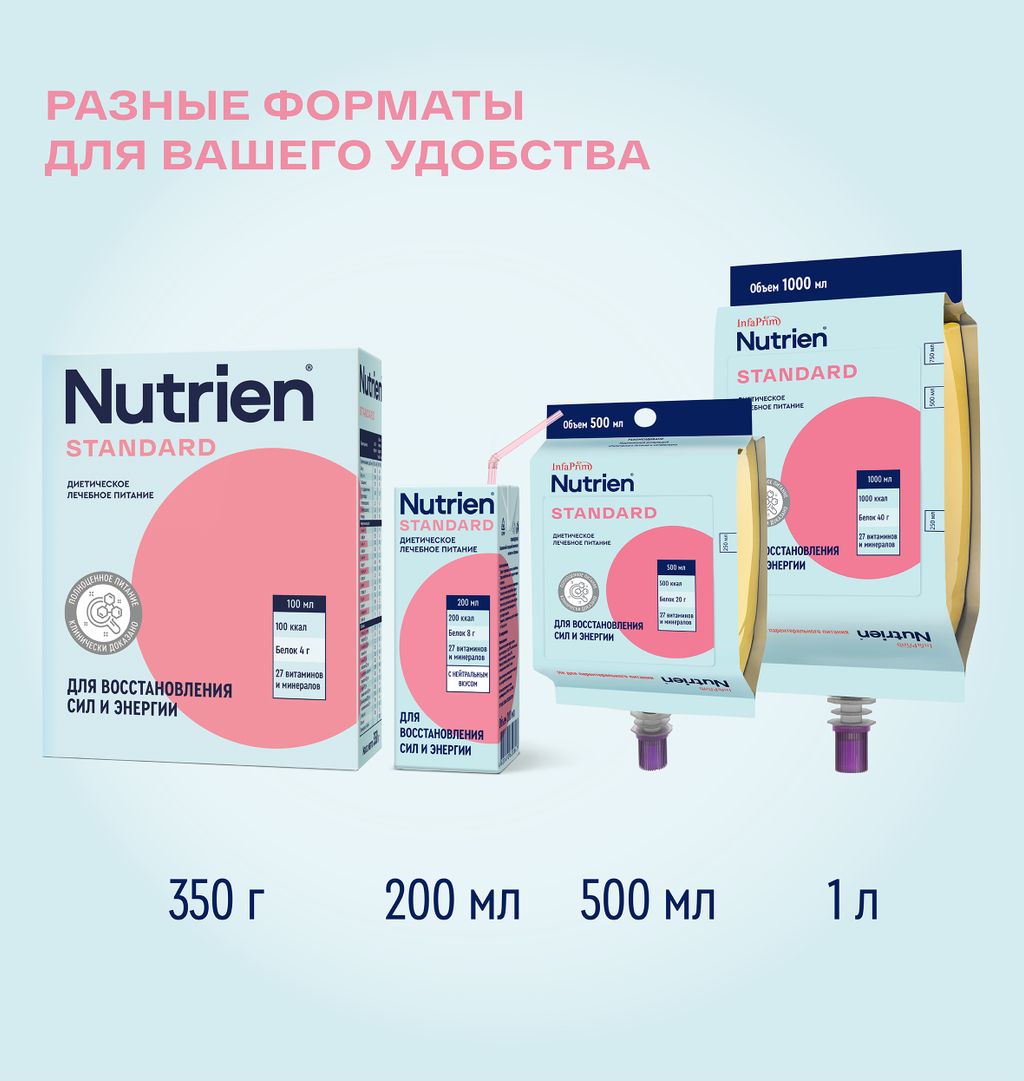 Nutrien Standard, смесь жидкая, с нейтральным вкусом, 200 мл, 1 шт.