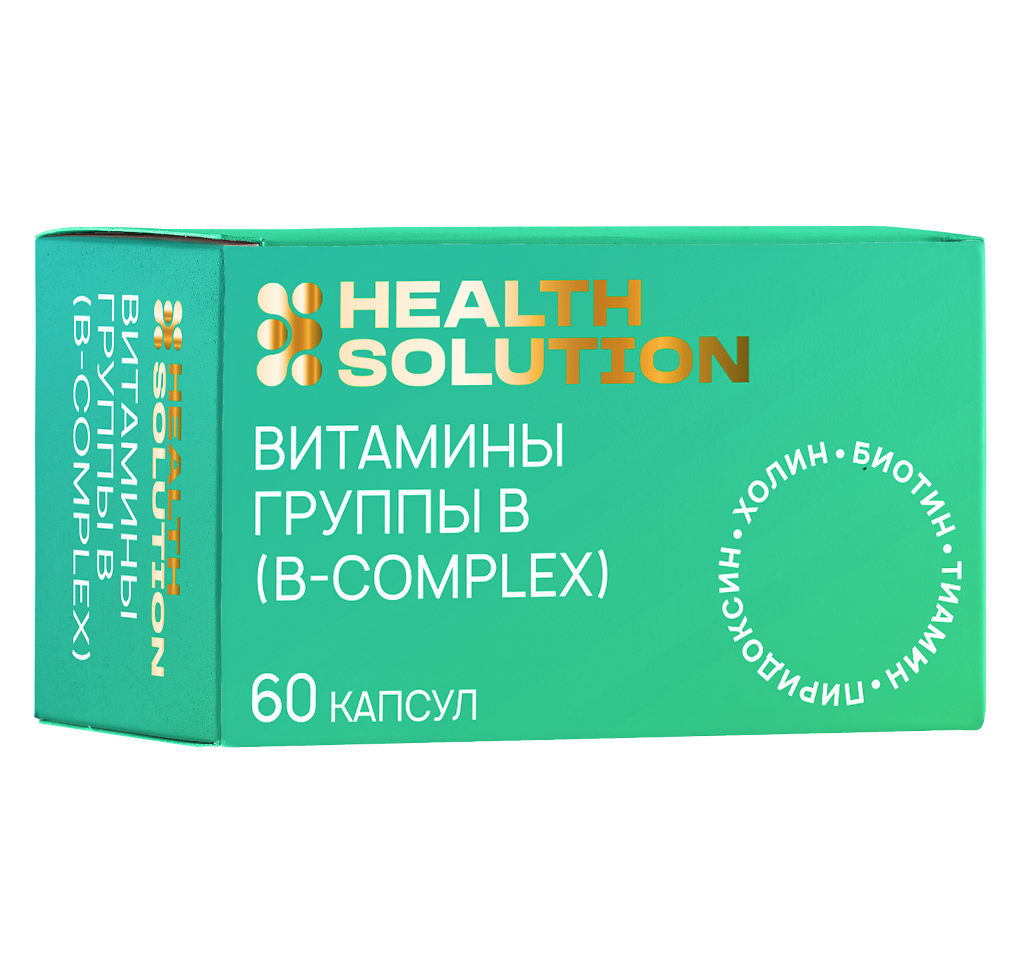 фото упаковки Health Solution Витамины группы В (B-Complex)