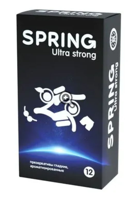 фото упаковки Spring Ultra Strong презервативы ультрапрочные