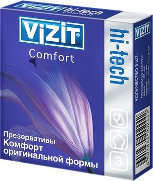 фото упаковки Презервативы Vizit Hi-Tech Comfort