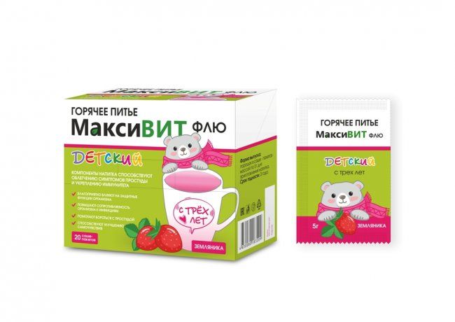 фото упаковки Максивит Флю детский