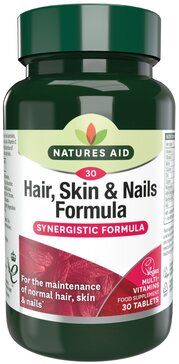 фото упаковки Natures Aid Формула для волос кожи и ногтей