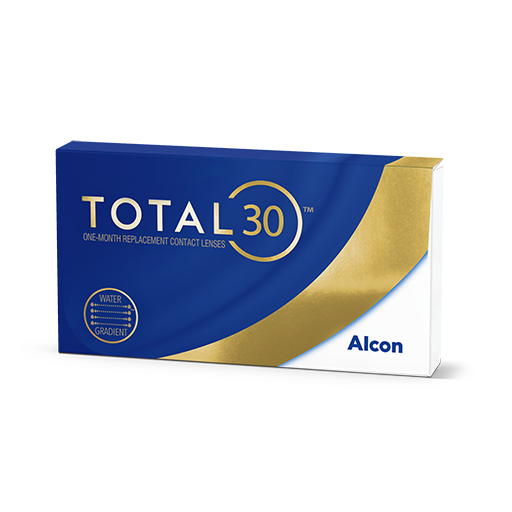 Alcon Total 30 Линзы контактные ежемесячной замены, -5.00, 8.4, 3 шт.