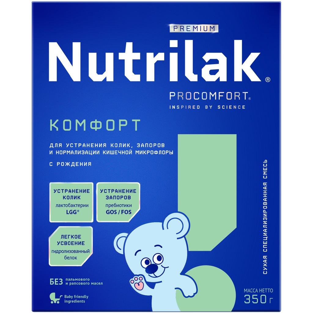 фото упаковки Nutrilak Premium Комфорт Смесь сухая специализированная