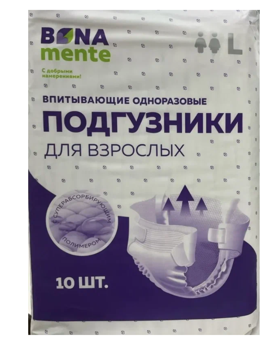 фото упаковки Bona Mente Подгузники для взрослых