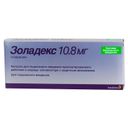 Золадекс, 10.8 мг, капсула для подкожного введения пролонгированного действия, 1 шт.