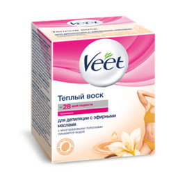 Veet Воск теплый для депиляции с эфирными маслами