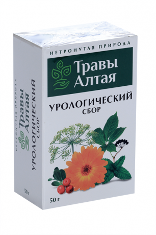 Травы Алтая Урологический сбор, фиточай, 50 г, 1 шт.