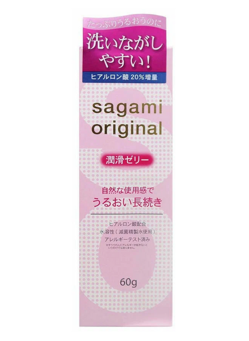 Sagami Original Гель-смазка на водной основе, лубрикант, 60 г, 1 шт.