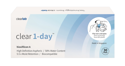 ClearLab Clear 1-day Линзы контактные, -4.50, 8.7, 30 шт.