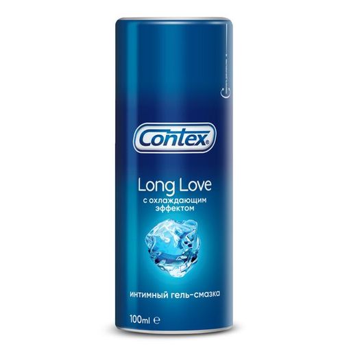 Гель-смазка Contex Long Love, гель, продлевающие половой акт, 100 мл, 1 шт.