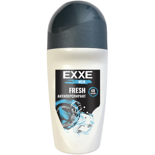 Exxe Men Fresh Дезодорант-антиперспирант мужской Ледяная свежесть, антиперспирант ролик, 50 мл, 1 шт.