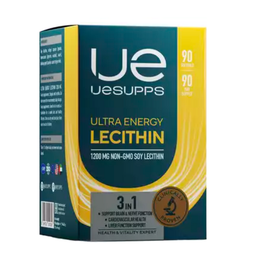 UESUPPS Ultra Energy Лецитин, капсулы, 90 шт.