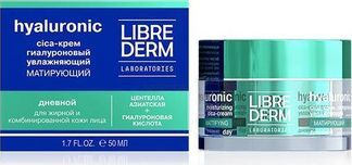 Librederm Cica-крем увлажняющий матирующий, для жирной кожи, 50 мл, 1 шт.