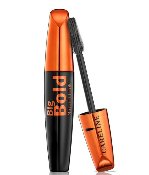 Careline Тушь для ресниц для объема и разделения Big bold black, 8 мл, 1 шт.