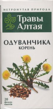 Травы Алтая Одуванчика корень, фиточай, 1,5 г, 20 шт.