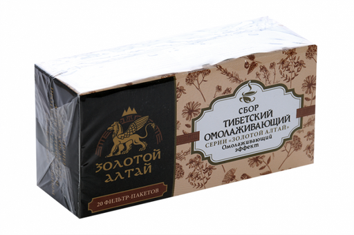 Золотой Алтай Тибетский сбор Омолаживающий, фиточай, 1.5 г, 20 шт.