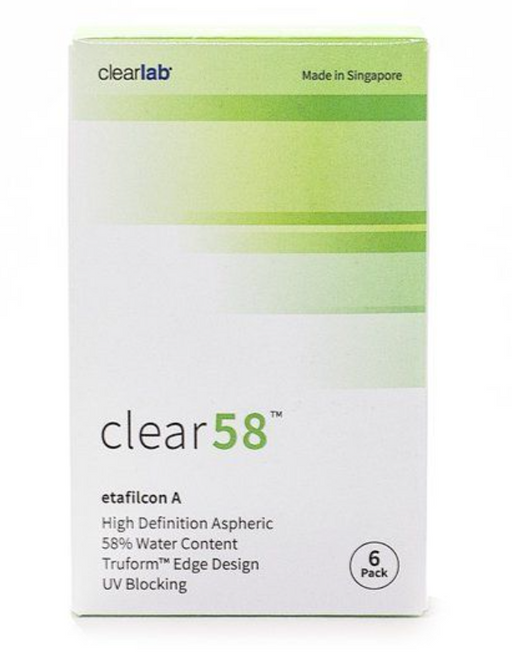 ClearLab Clear 58 Линзы контактные, -3.75, 8.7, 6 шт.