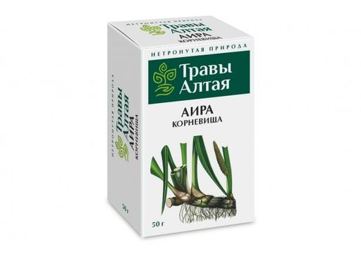 Травы Алтая Аира корневища, фиточай, 50 г, 1 шт.