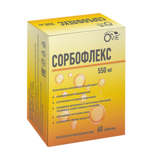 Ovie Сорбофлекс, таблетки, 60 шт.