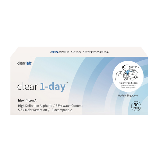 ClearLab Clear 1-day Линзы контактные, -1.50, 8.7, 30 шт.