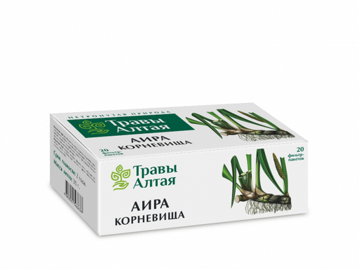 Травы Алтая Аира корневища, фиточай, 1.5 г, 20 шт.